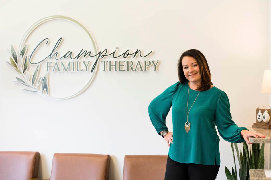 Jessica Champion, a former student of Roger's, successfully started her own family therapy clinic.