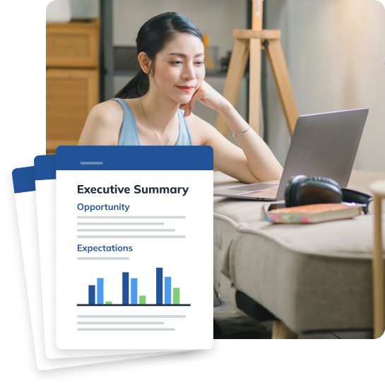 Real business plan library